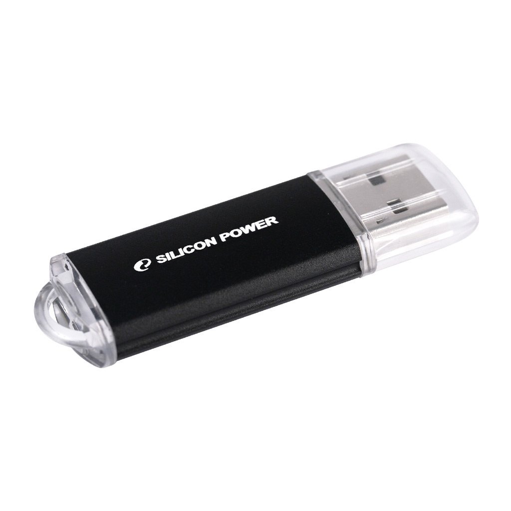 8Gb Silicon Power Ultima II I SP008GBUF2M01V1K, USB2.0, Black