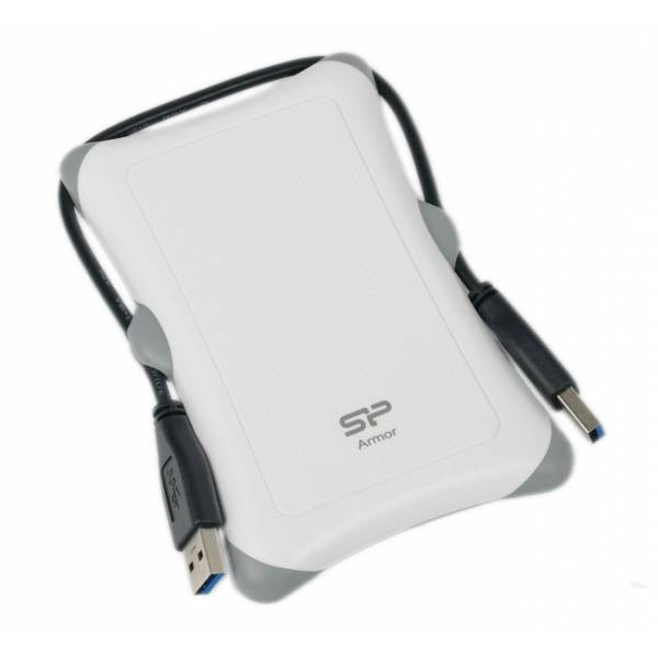 Внешний HDD 1Tb Silicon Power Armor A30 SP010TBPHDA30S3W, USB3.0, белый