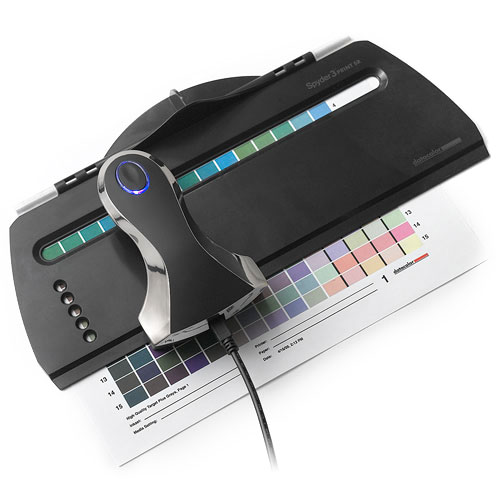 Цветовой калибратор ColorVision Datacolor Spyder3Print, калибровка струйных принтеров
