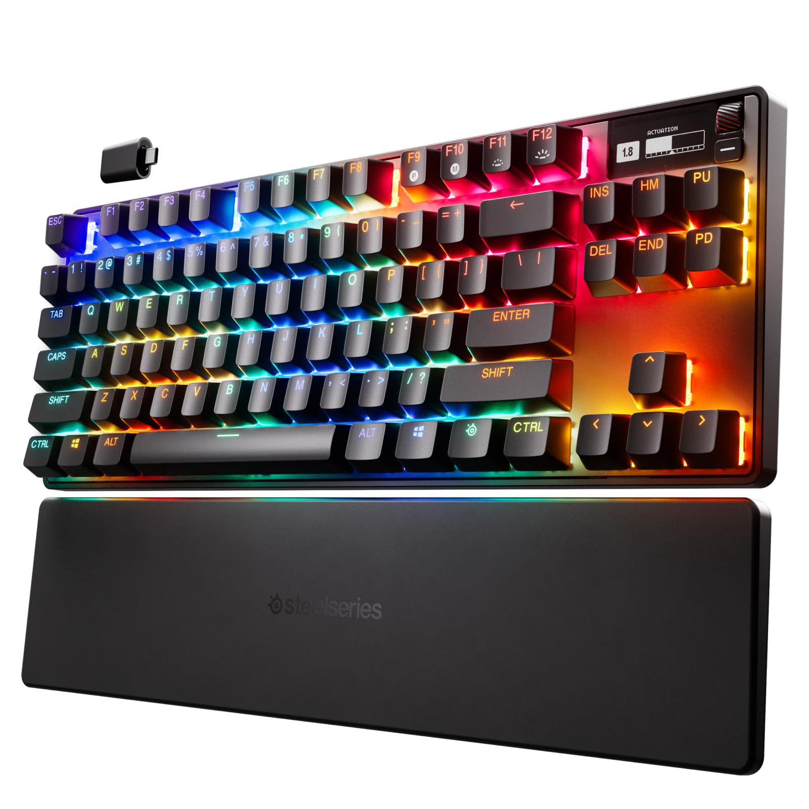 Клавиатура Steelseries Apex Pro TKL Wireless, черный (64865)