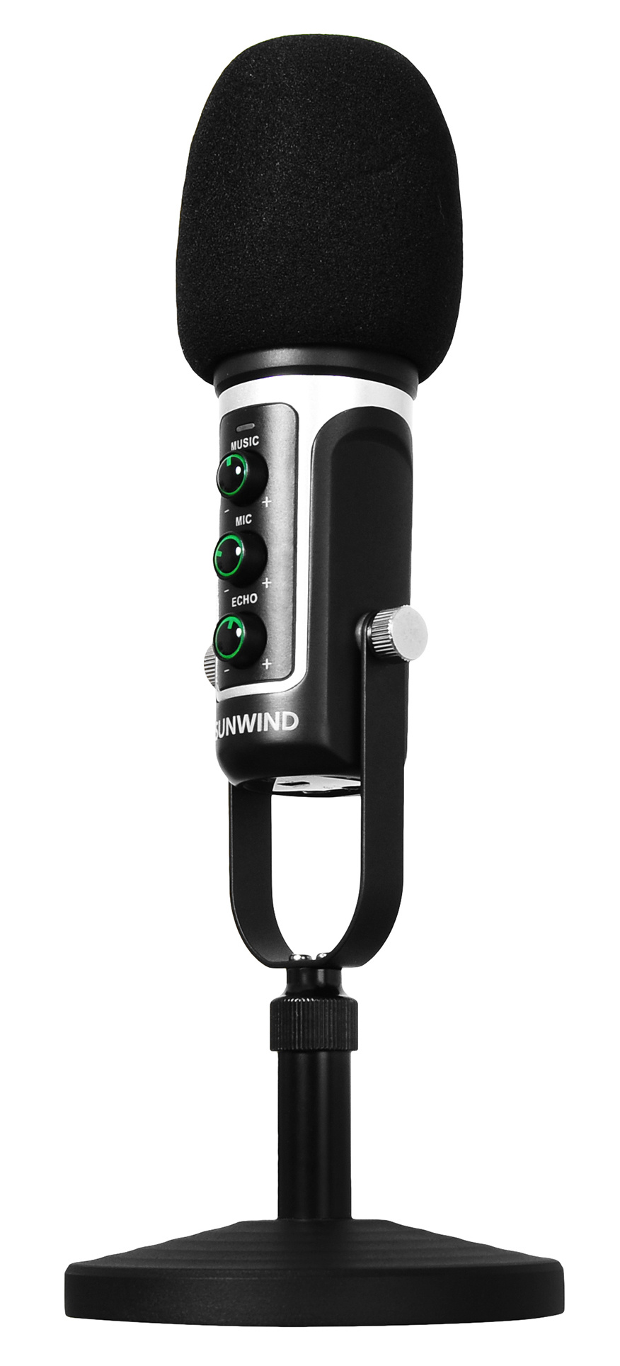 Микрофон SunWind SW-SM500G, черный
