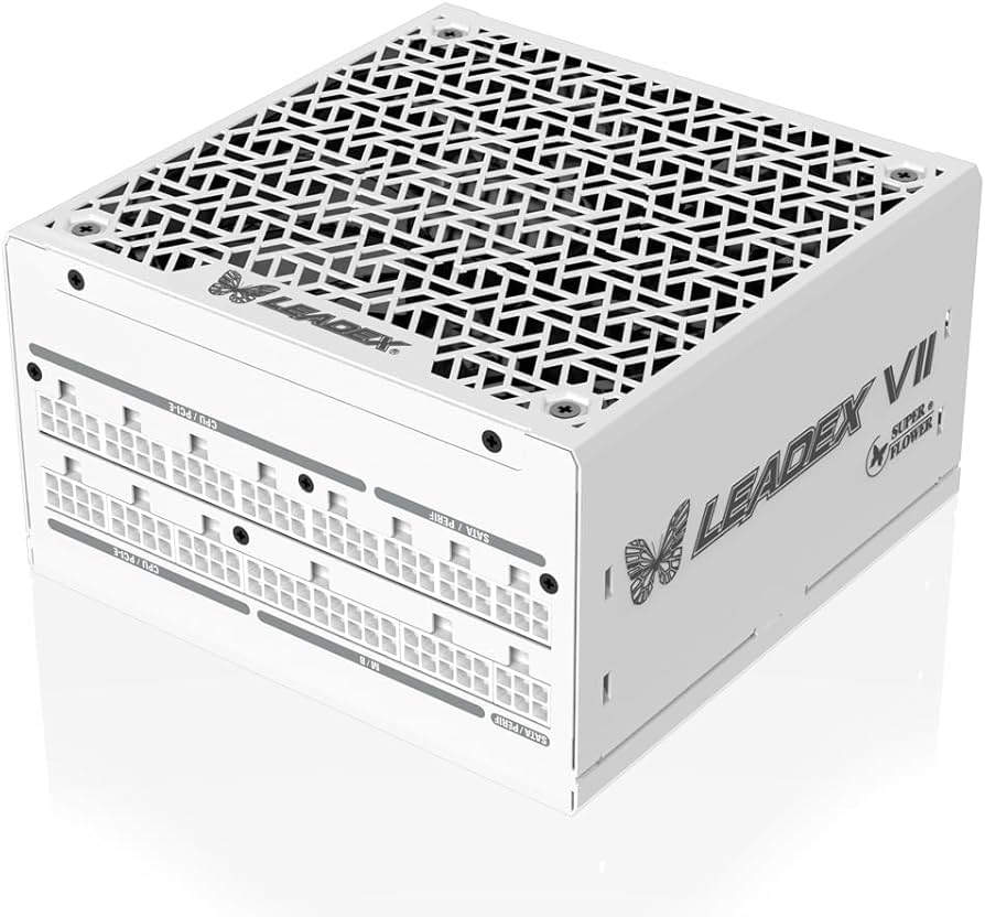 Блок питания 1000Вт, Super Flower Leadex VII XG SF-1000F14XG(WH), 80 Plus Gold, APFC, ATX