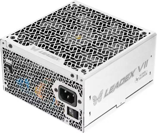 Блок питания 850Вт, Super Flower Leadex VII XG SF-850F14XG White, 80 Plus Gold, APFC, ATX