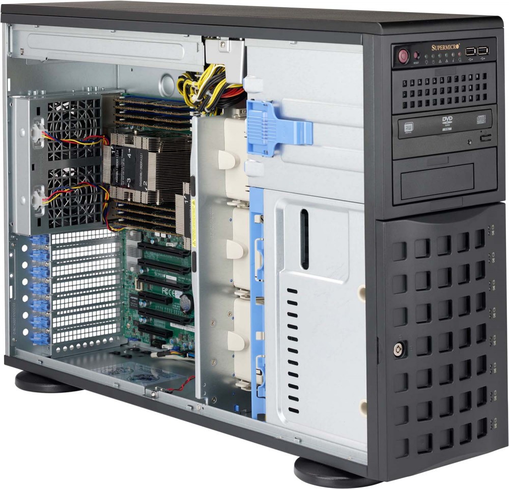 Server Case SuperMicro CSE-745BAC-R1K23B, 1000Вт