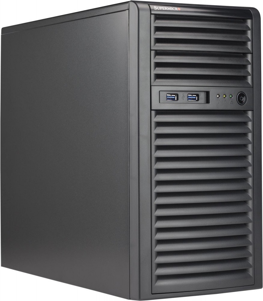 Server Case SuperMicro CSE-731I-404B, 400Вт, mATX