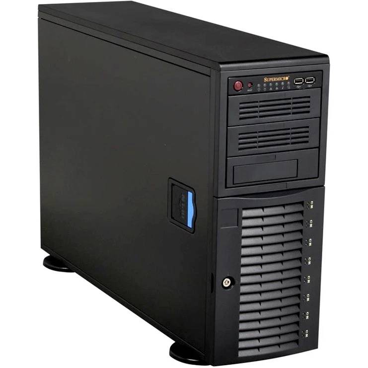 Серверный корпус SuperMicro CSE-743AC-668B, 668Вт, E-ATX