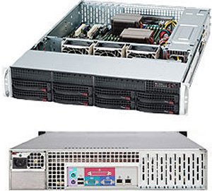 Server Case SuperMicro CSE-LA25TQC-R609LP , 600Вт, 2U