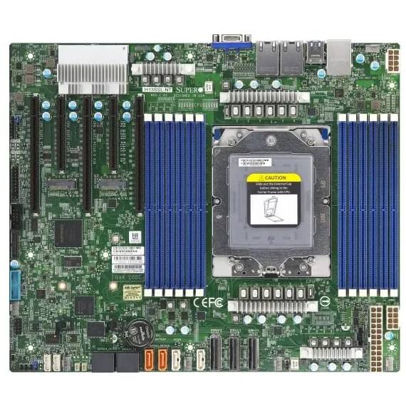 Материнская плата SuperMicro H13SSL-NT-B, SP5, (VGA), 12xDDR V, ATX