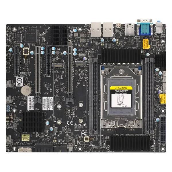 Материнская плата Supermicro H13SRA-TF-B, sTR5, 4xDDR V, ATX