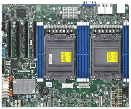 Материнская плата SuperMicro X12DPL-NT6 (MBD-X12DPL-NT6), 2xLGA4189, (VGA), 8xDDR IV, ATX