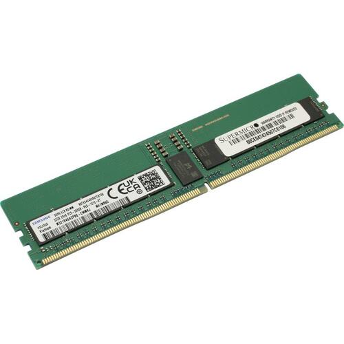 Серверная оперативная память 32Gb Supermicro MEM-DR532MD-ER56, DDR V, PC-44800, 5600MHz, ECC Reg
