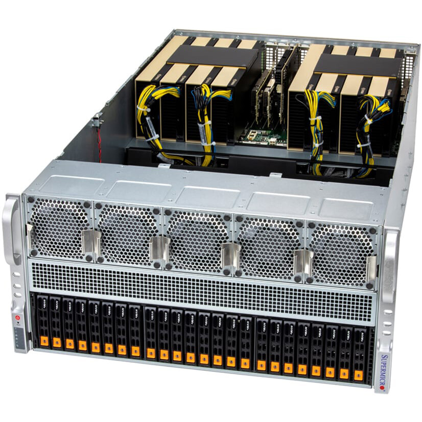 Серверная платформа SuperMicro SYS-522GA-NRT 2xLGA7529, 24xDDR IV, 24x2.5", 6x2700Вт, 5U