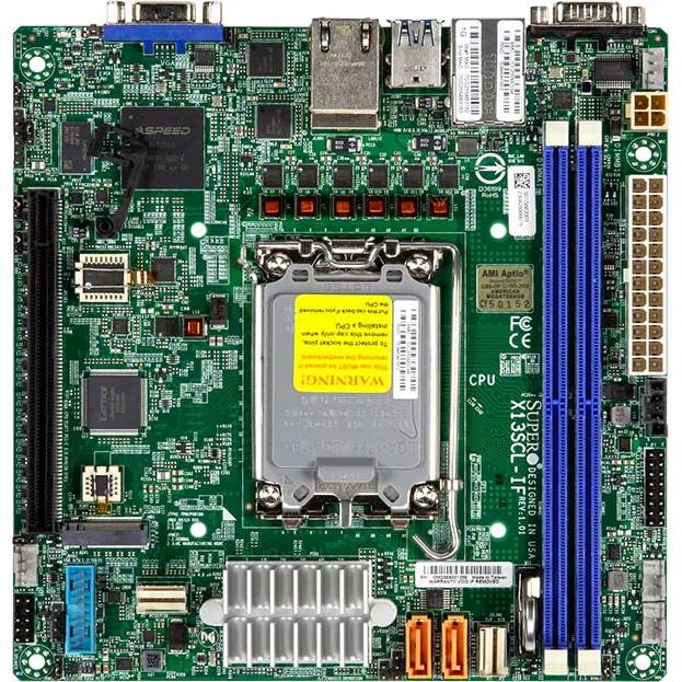 Материнская плата Supermicro X13SCL-IF (MBD-X13SCL-IF), LGA1700, (VGA), 2xDDR V, mATX