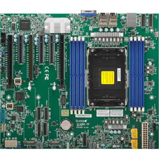 Материнская плата Supermicro X14SBI-TF-B, LGA4710, (VGA), 8xDDR V, ATX