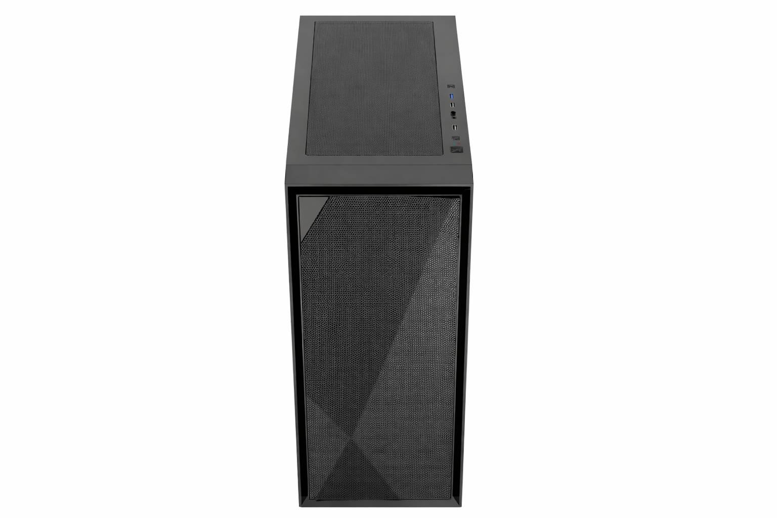 Корпус SuperPower i10 Mesh TG Black, 2xUSB2.0, USB 3.0, без БП, ATX