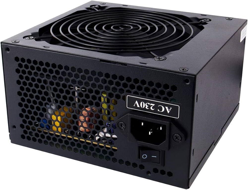 Блок питания 500Вт, SuperPower P4B-500 12cm BLACK, 80+, ATX