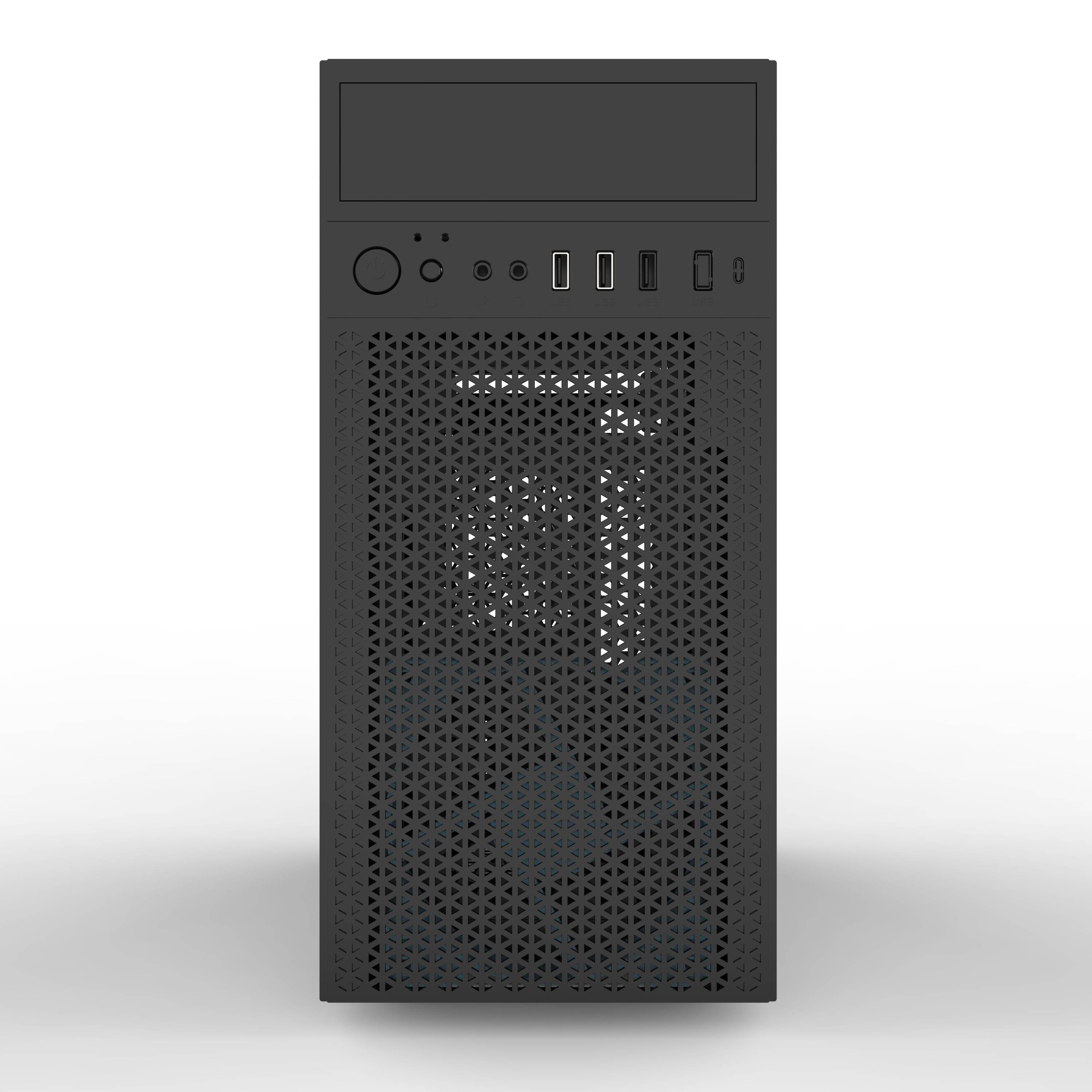 Корпус SuperPower M2, 2xUSB2.0, 2xUSB3.0, USB Type-C, 500Вт, mATX