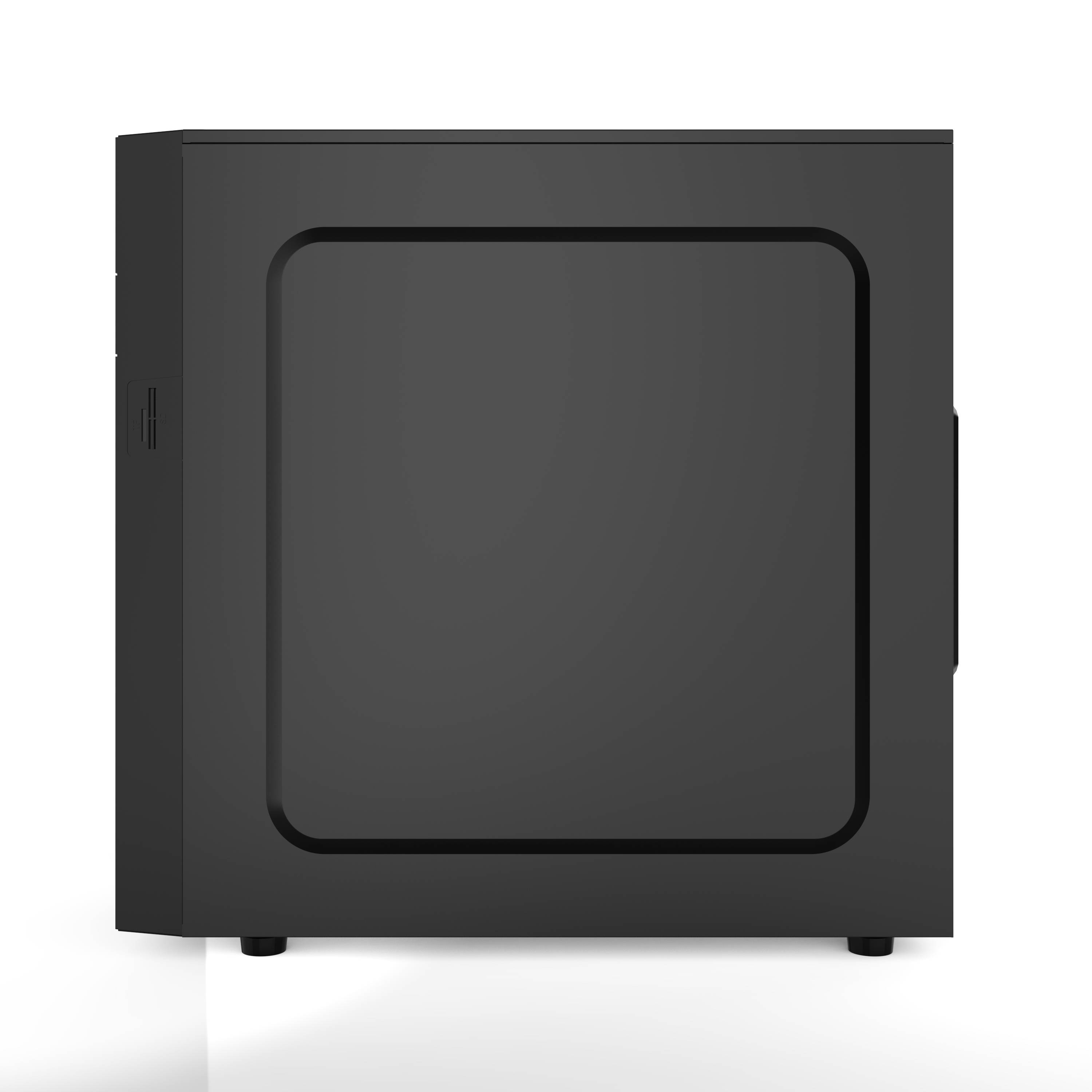 Корпус SuperPower M2, 2xUSB2.0, 2xUSB3.0, USB Type-C, 500Вт, mATX