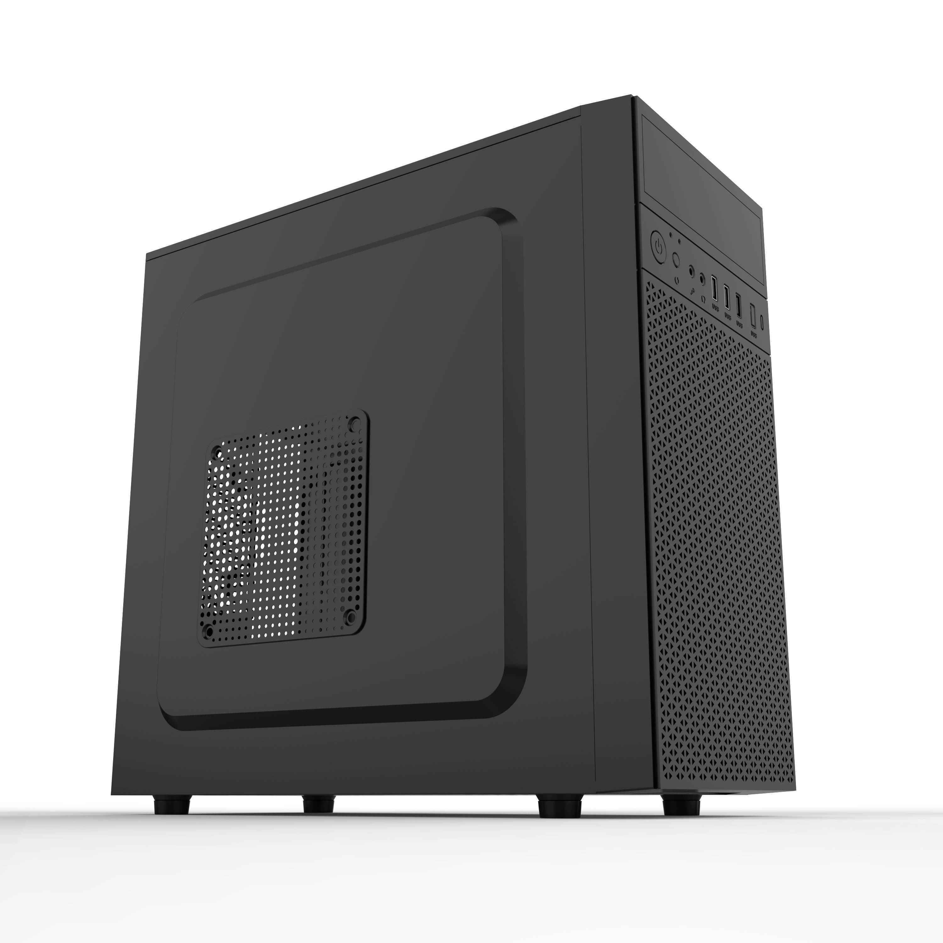 Корпус SuperPower M2, 2xUSB2.0, 2xUSB3.0, USB Type-C, 500Вт, mATX