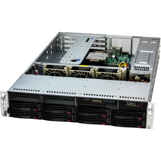 Сервер SuperServer 522B-WR (SYS-522B-WR), Xeon 6530P, 256Gb(8xDDR V), 8x3.5", 2x1000Вт, 2U