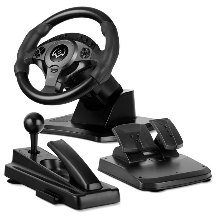 Руль + педали + рычаг передач Sven GC-W750
