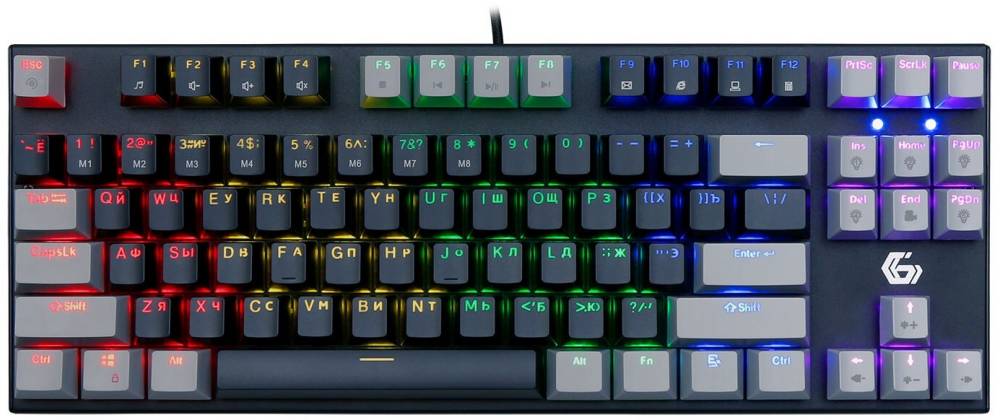 Клавиатура Gembird KB-G600-1, черный (Brown Switch)