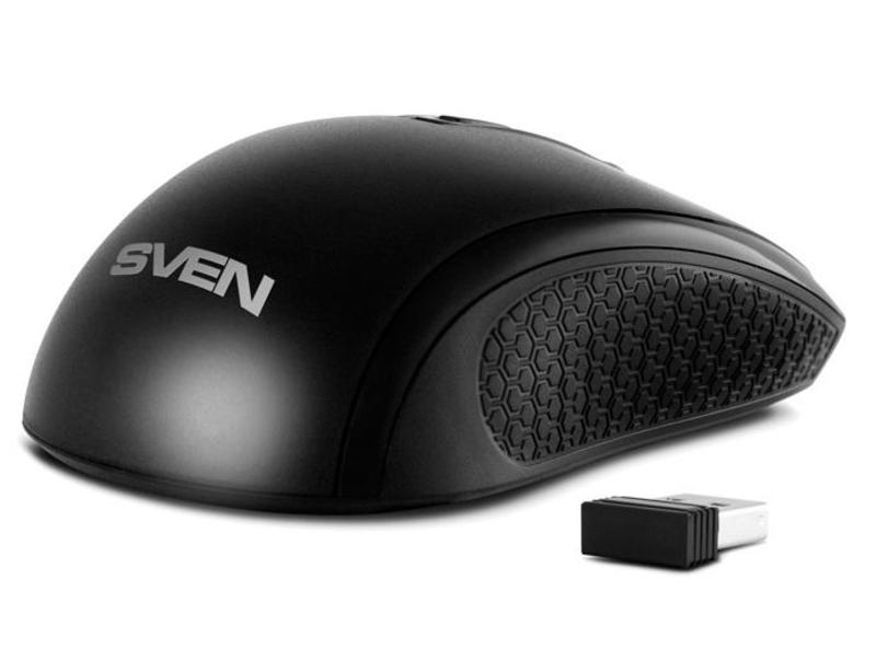 Мышь Sven RX-220W, USB, черный