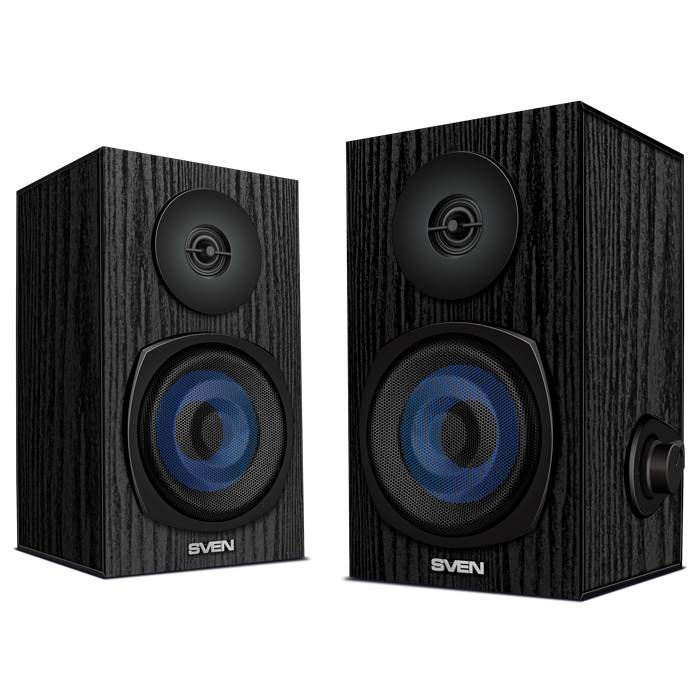 Акустика Sven SPS-576, 2x4Вт, черный