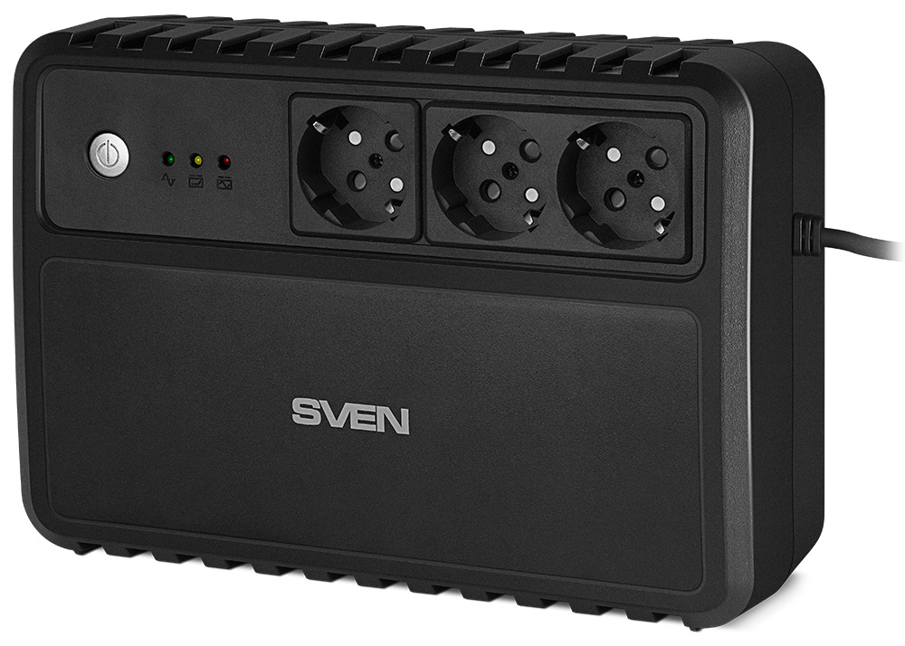 ИБП SVEN UP-L800, 800VA (3xSchuko)