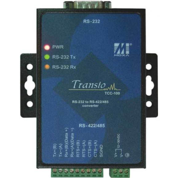 Преобразователь RS-232 - RS-422/485, Moxa TCC-100