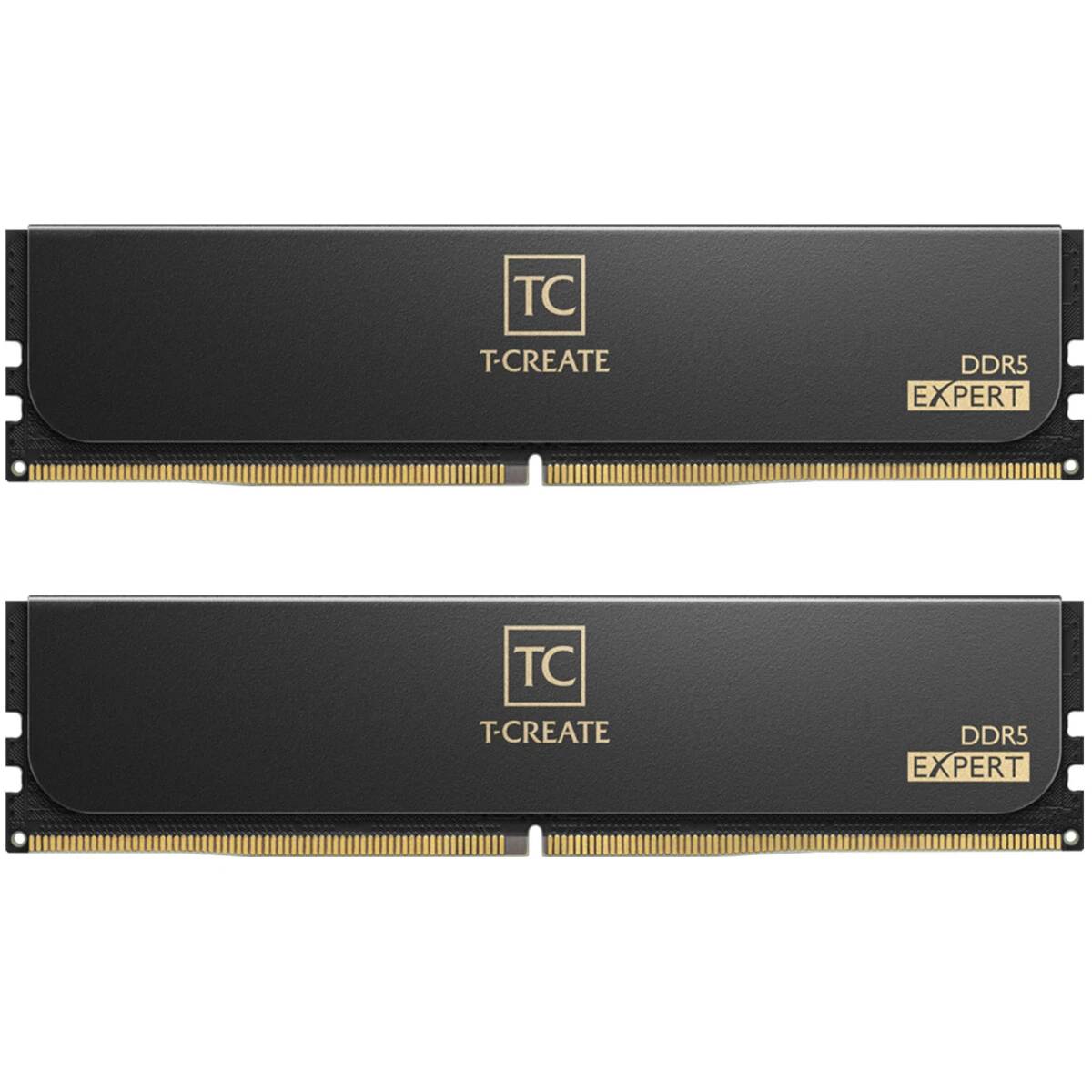 Оперативная память 128Gb Team T-Create Expert Black CTCED5128G6400HC42CDC01, DDR V, PC-51200, 6400MHz, kit 2x64Gb