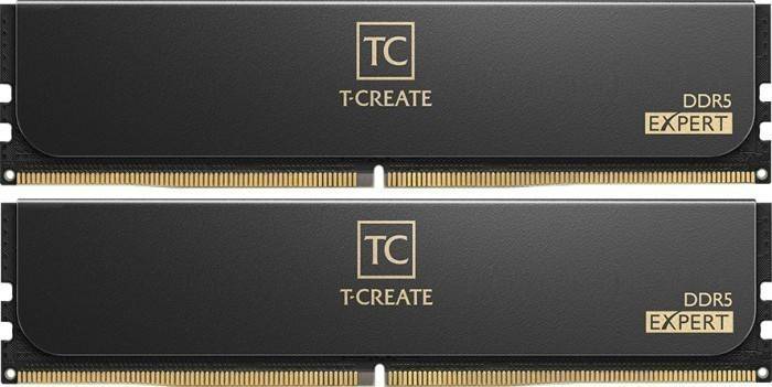Оперативная память 32Gb Team T-Create Expert Black CTCED532G6000HC38GDC01, DDR V, PC-48000, 6000MHz, kit 2x16Gb