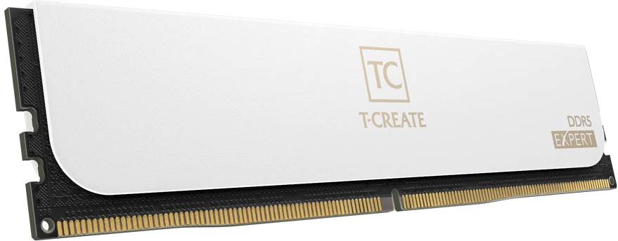 Оперативная память 16Gb Team T-Create Expert White  CTCWD516G6000HC38ABK, DDR V, PC-48000, 6000MHz (ТОЛЬКО В СОСТАВЕ ПЭВМ)