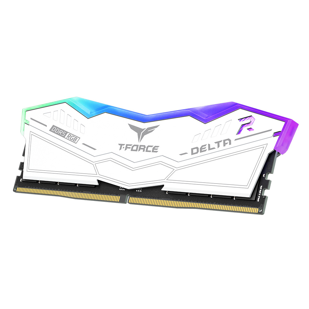 Оперативная память 16Gb Team T-Force Delta RGB FF4D516G6000HC38ADC01, DDR V, PC-48000, 6000MHz, kit 2x8Gb