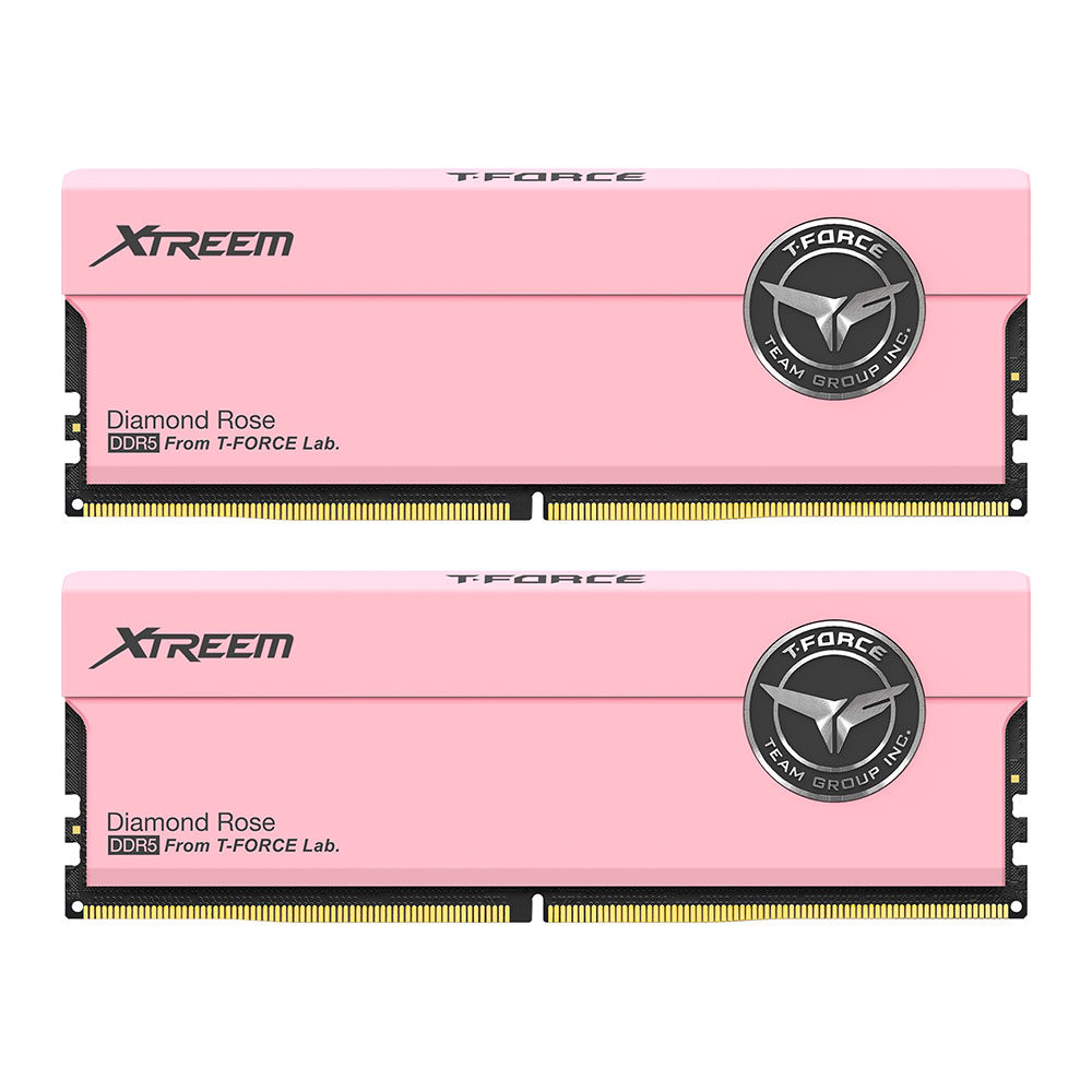 Оперативная память 32Gb Team T-Force Xtreem Pink FFPD532G7200HC34ADC01, DDR V, PC-57600, 7200MHz, kit 2x16Gb