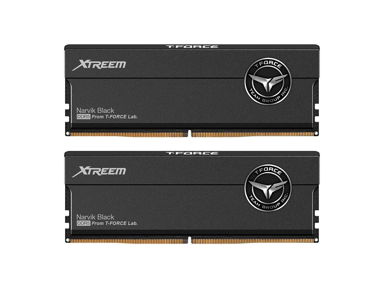 Оперативная память 32Gb Team T-Force Xtreem Black FFXD532G7200HC34ADC01, DDR V, PC-57600, 7200MHz, kit 2x16Gb