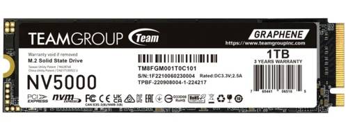 1Tb SSD Team NV5000 TM8FGM001T0C101, (4800/4600), NVMe M.2