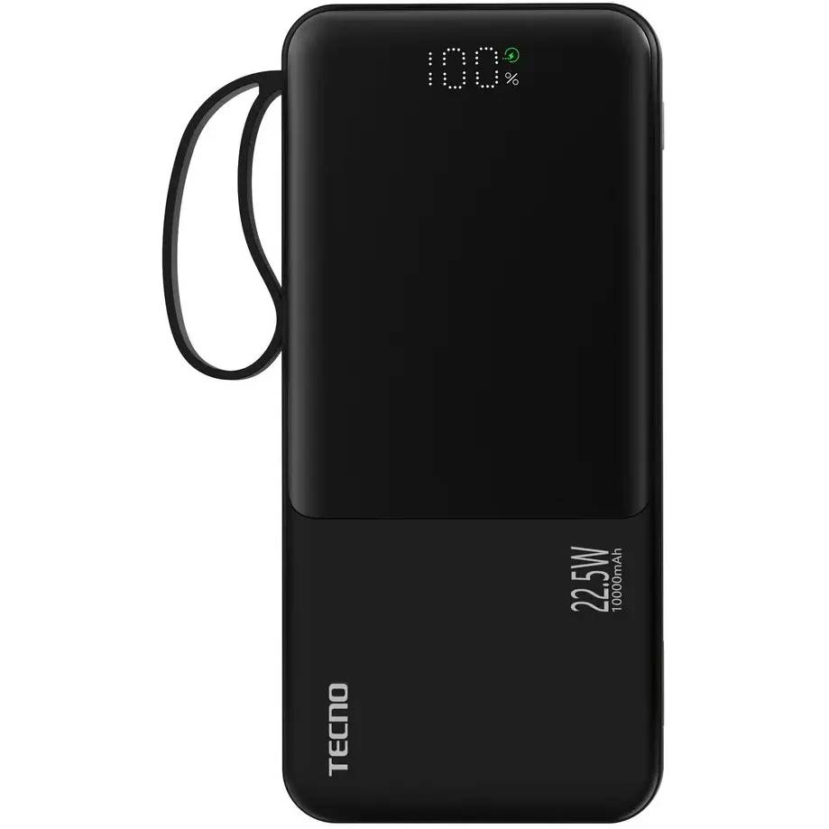 Внешний аккумулятор 10000мАч Tecno OnGO L101Q, черный