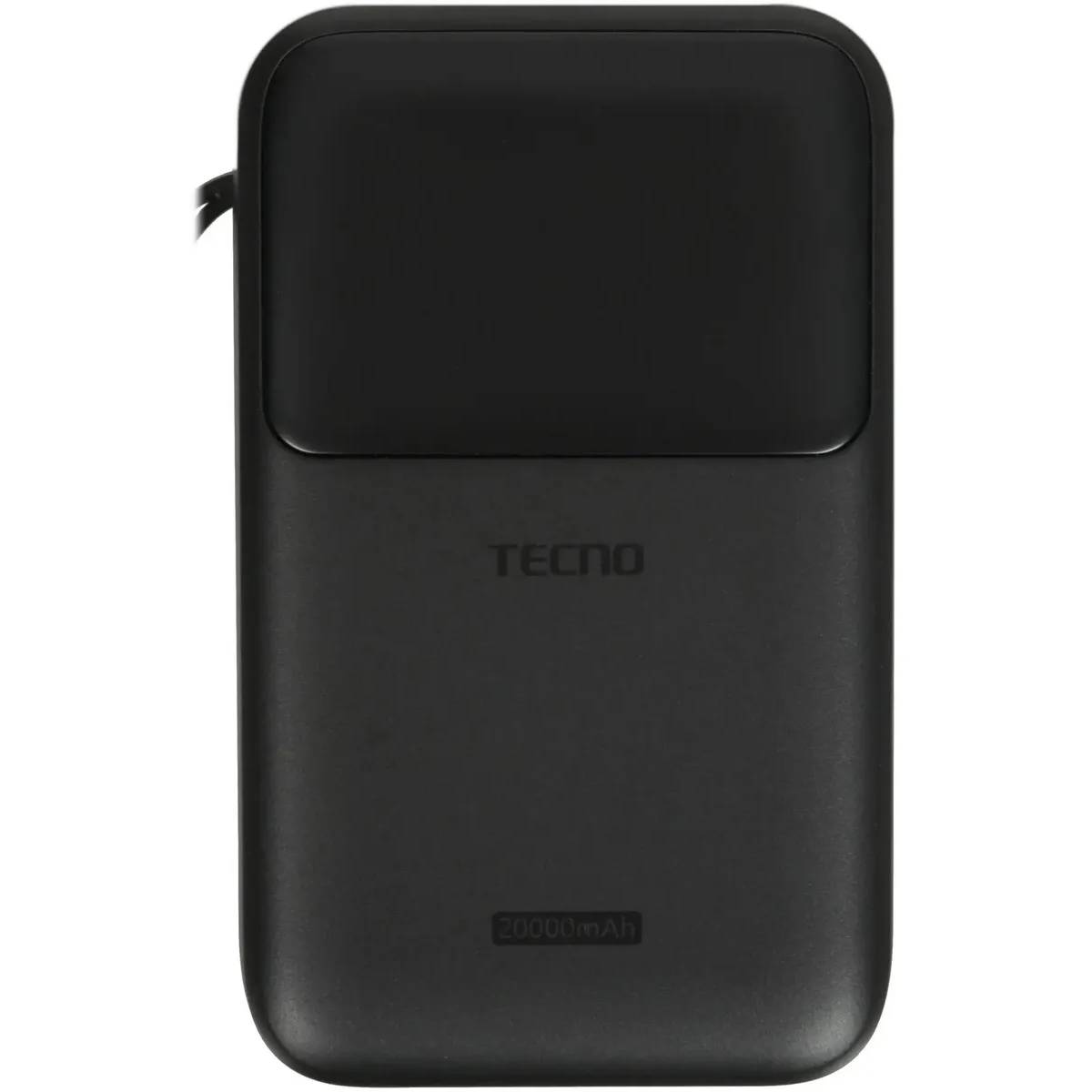 Внешний аккумулятор 20000mAh Tecno Pocket S201 Black