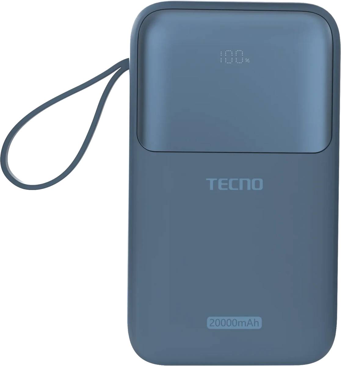 Внешний аккумулятор 20000mAh Tecno Pocket S201, синий