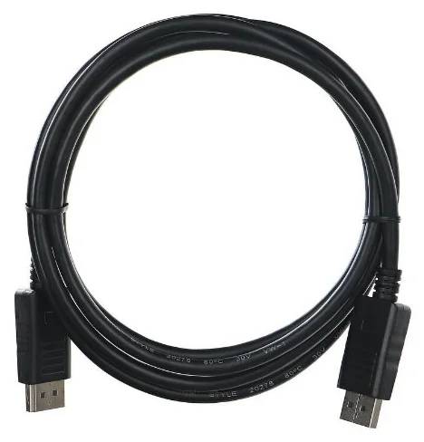 Кабель DP (20M) - DP (20M), 2м, Telecom CG712-2M, черный
