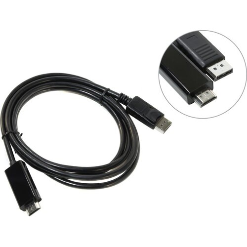 Кабель DP (20M) - HDMI (19M), 1.8м, Telecom TA494
