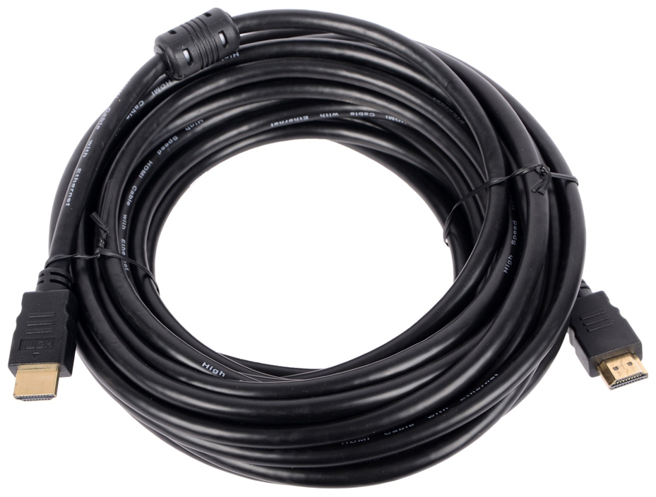 Кабель HDMI (19M) - HDMI (19M), 15м, Telecom TCG200F-15M