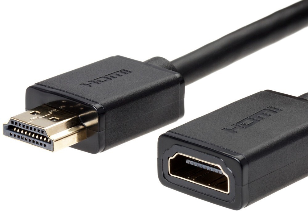 Кабель удлинитель HDMI (19M) - HDMI (19F), 2м, Telecom TCG235MF-2M