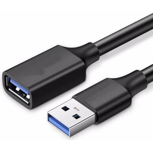 Кабель удлинитель USB3.0 (M) - USB3.0 (F), 3м, Telecom TUS708-3M, черный