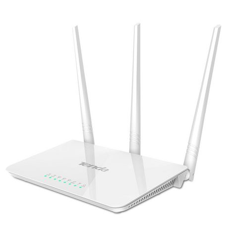 Роутер Wi-Fi Tenda F3, 2.4GHz 300Mbps, 3xLAN 100Mbps, 1xWAN