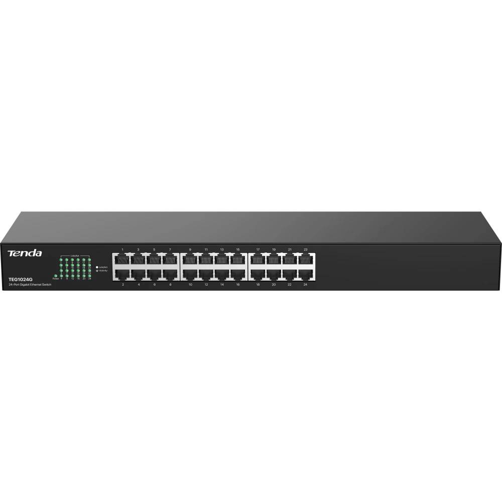 Коммутатор Tenda TEG1024G, 24xLAN 1Gbps