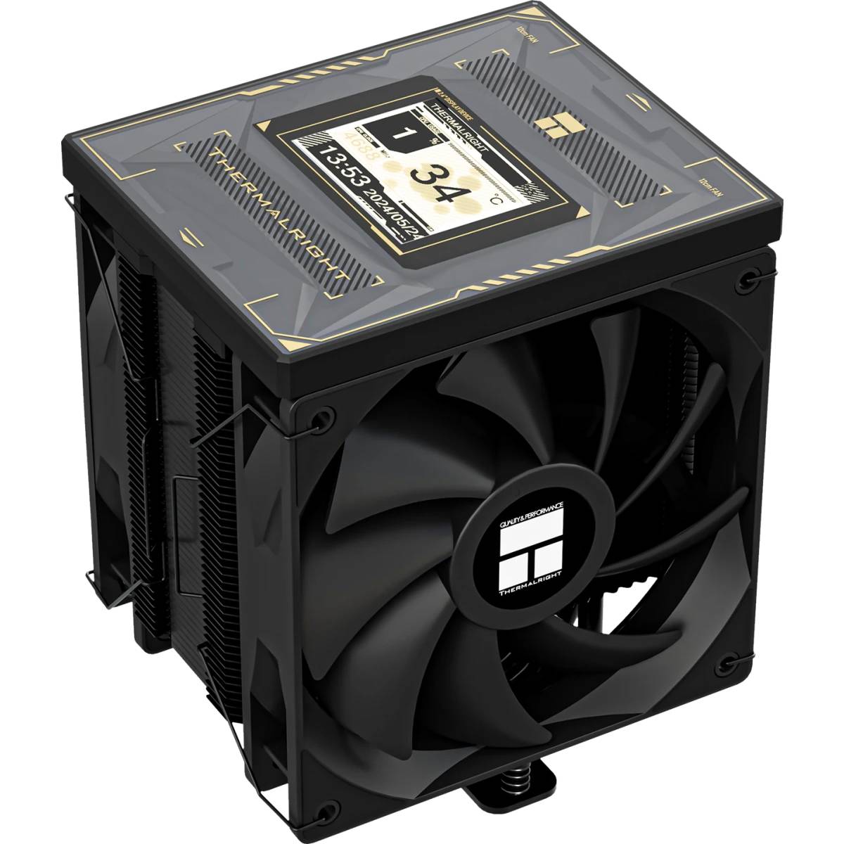 Кулер Thermalright Burst Assassin 120 Vision Black (BA120-VISION-BL) (LGA1700 Ready)