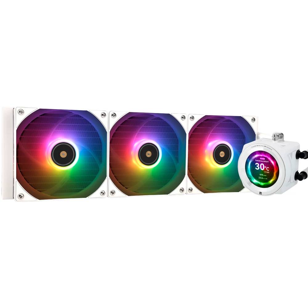 Жидкостное охлаждение Thermalright Core Vision 360 ARGB White C-VISION-360-WH-ARGB (LGA1700 Ready)