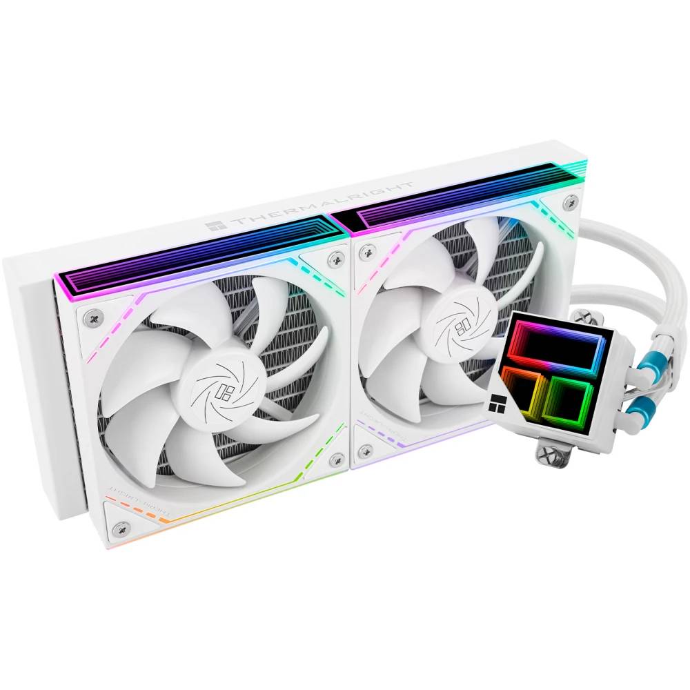 Жидкостное охлаждение Thermalright Frozen Infinity 240 ARGB White F-INFINITY-240-WH (LGA1700 Ready)